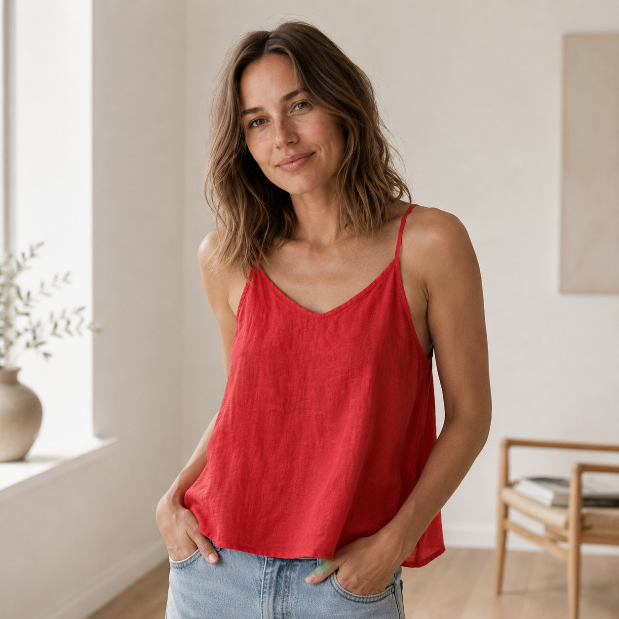 Top de Tirantes Smilla – Ligero y Fresco para Días de Calor