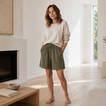 Bermudas Lola – Holgadas con Cintura Alta