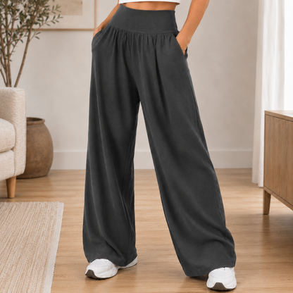 Pantalón Ancho Saga – Tiro Alto y Pierna Fluida