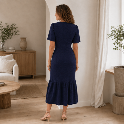 Vestido Midi Nika – Vestido de Verano Floral