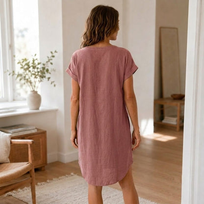 Vestido Túnica Liv – Informal con Escote en V